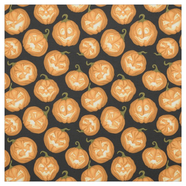 Tela Calabazas de Halloween (Retal)