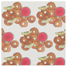 Tela Calamari frito canta comida italiana apetitoso