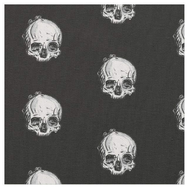 Tela Calavera (De cerca)