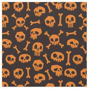 Tela Calavera Personalizado y calabaza