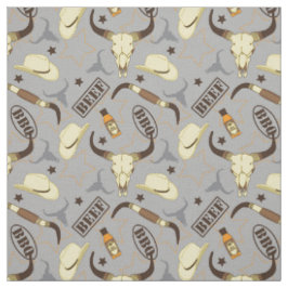 Tela Calaveras de Longhorn de Texas y estaciones de BBQ