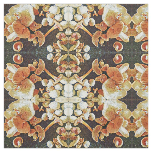 Tela Caleidoscopio comestible de las setas (Retal)