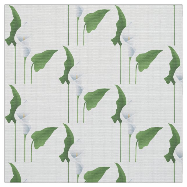 Tela Calla Lily (Retal)