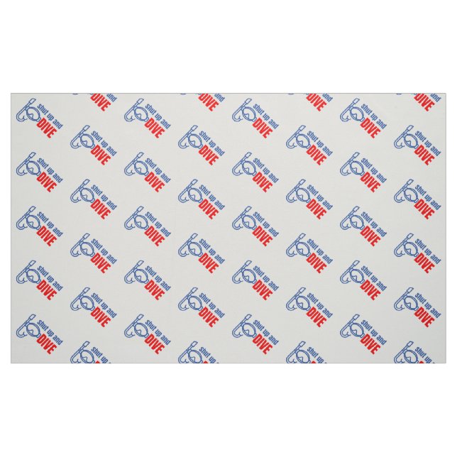 Tela Cállate y bucea ("Cuarto gordo" (fat quarter))