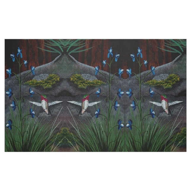 Tela Calliope Hummingbird Fabric ("Cuarto gordo" (fat quarter))