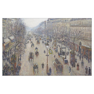Tela Camille Pissarro - Boulevard Montmartre, mañana