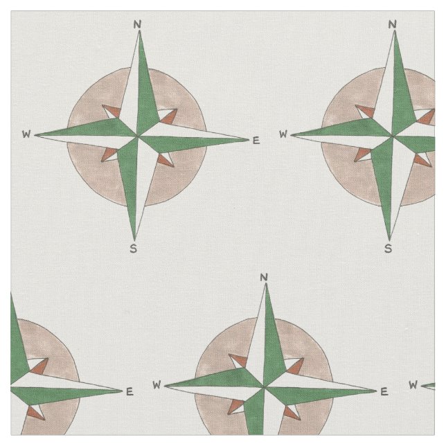 Tela Caminando en dirección de brújula (De cerca)