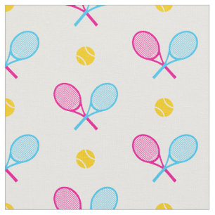 Tela Camisas de tenis cruzadas dulces - fondo personali
