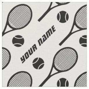 Tela Camisas negras de tenis - personalizable!