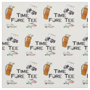 Tela Camiseta delantera Golfing del tiempo