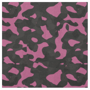 Tela Camo abstracto rosa y negro texturizado