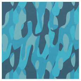 Tela Camo Azul  