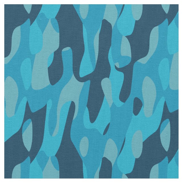 Tela Camo Azul   (De cerca)