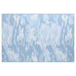 Tela Camo azul descolorado