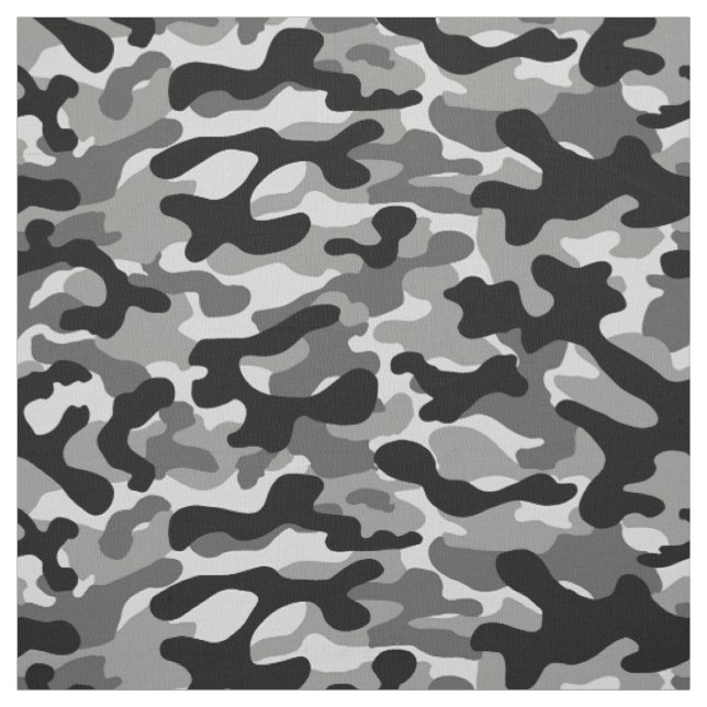 Tela Camo gris negro (Retal)
