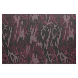 Tela Camo rojo oscuro