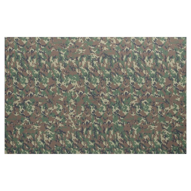 Tela Camouflage Military Woodland (Yarda)