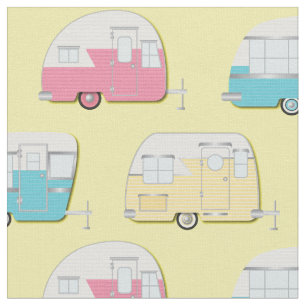 Tela Campistas antiguas RV Camping Retro