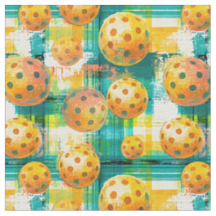 Tela Campo de Cuadros de Pickleball