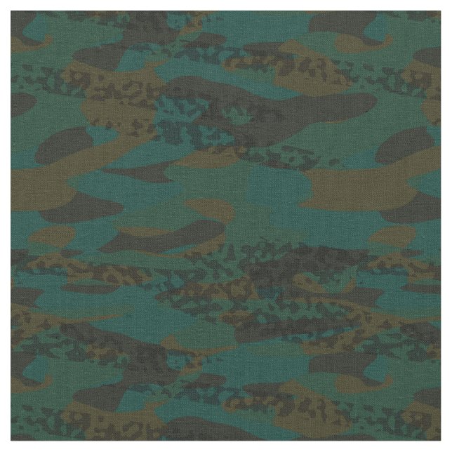 Tela Camuflaje Abstracto (De cerca)