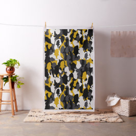 Tela Camuflaje Gigante Trevally amarillo patrón