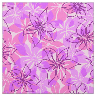 Tela Camuflaje Hawaiano de Hibisco Olowalu Camisa Aloha