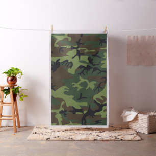 Tela Camuflaje Militar Bosque Verde