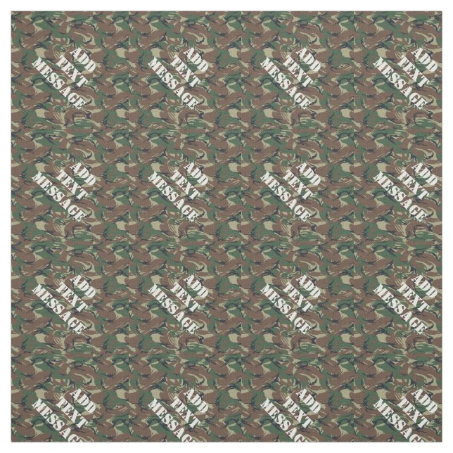 Tela Camuflaje militar verde británico 95 (Retal)