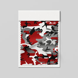 Tela Camuflaje rojo y gris, ejército