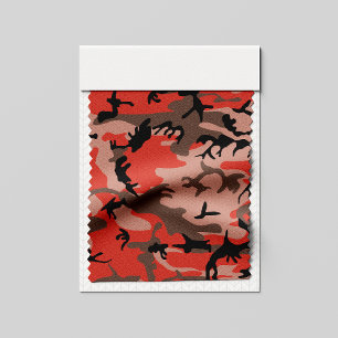 Tela Camuflaje rojo y marrón, militar, ejército