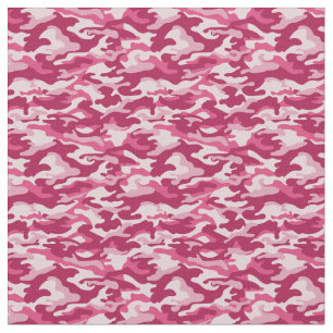 Tela Camuflaje rosa de Camo