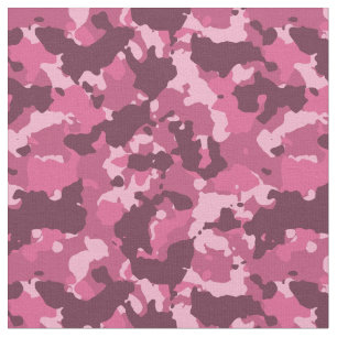 Tela Camuflaje Rosa Divertido Camo Militar Para Ella