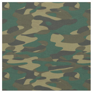 Tela Camuflaje tonos de verde