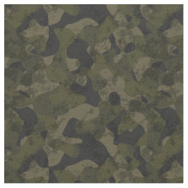 Tela Camuflaje Verde Oscuro Abstracto