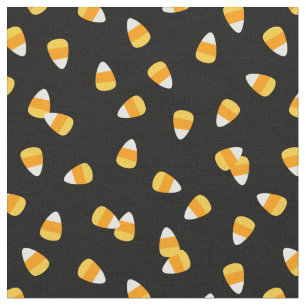 Tela Candy Corn en negro