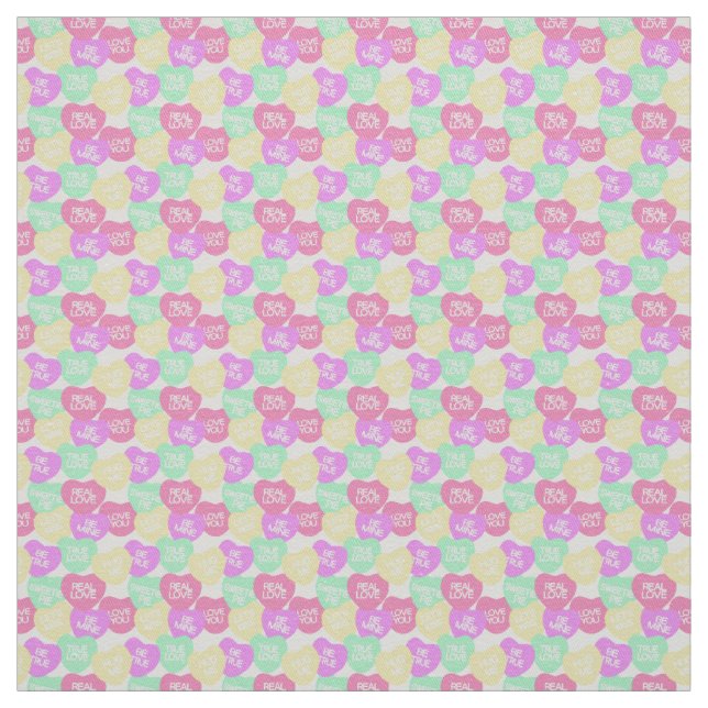 Tela Candy Hearts Fabric (Retal)