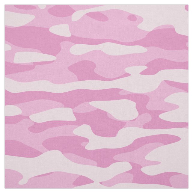 Tela Candy Pink Camo Fabric (Retal)