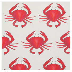 Tela Cangrejos Rojos Maryland Crab Beach Ocean Summer S