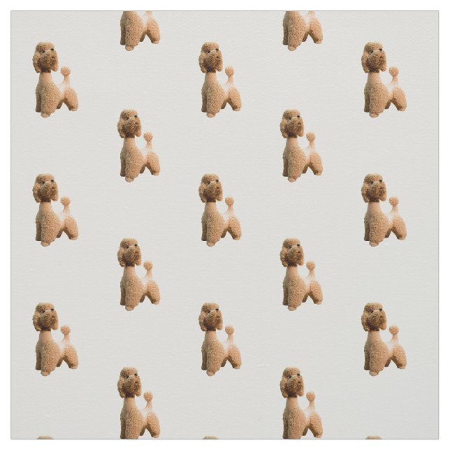 Tela Caniche rosado retro (Retal)