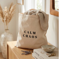 Caos Tranquilo - Bolso tipo Tote de Lienzo Paradój