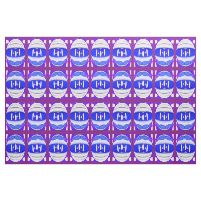Tela Cápsulas espaciales ("Cuarto gordo" (fat quarter))