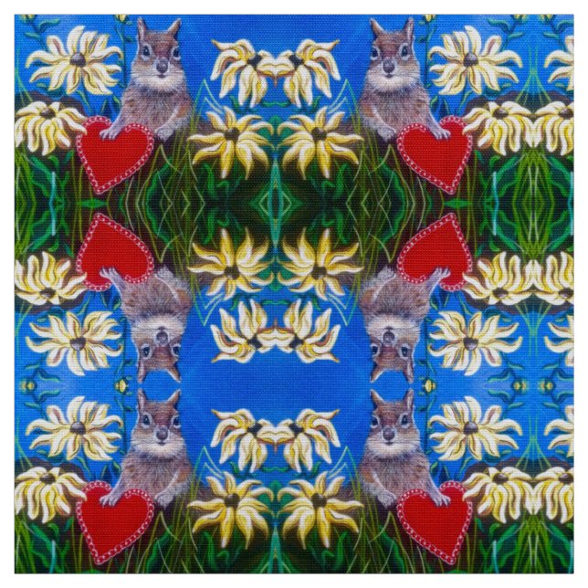 Tela Captura de corazones (Retal)