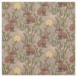 Tela Capybara Cowboy Jane - fauna silvestre caprichosa