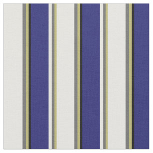 Tela Caqui oscuro, gris oscuro, blanco, azul oscuro y n