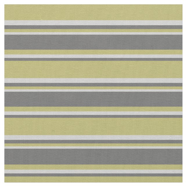 Tela Caqui oscuro, gris oscuro y gris claro (De cerca)