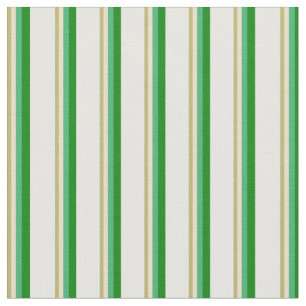 Tela Caqui Oscuro, Tan, Verde Marítimo, Verde y Blanco 