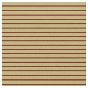 Tela Caqui oscuro y franjas maroon