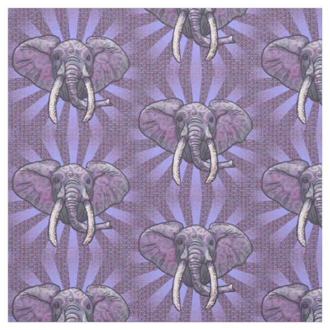 Tela Cara de Elefante Violeta (Retal)