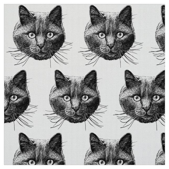 Tela Cara de gato (Retal)