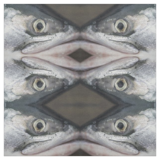 Tela Cara de salmón plateado (Retal)
